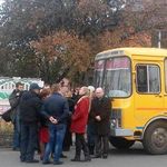 Выборы 2015: в Житомире задержан автобус с проплаченными избирателями. ФОТО