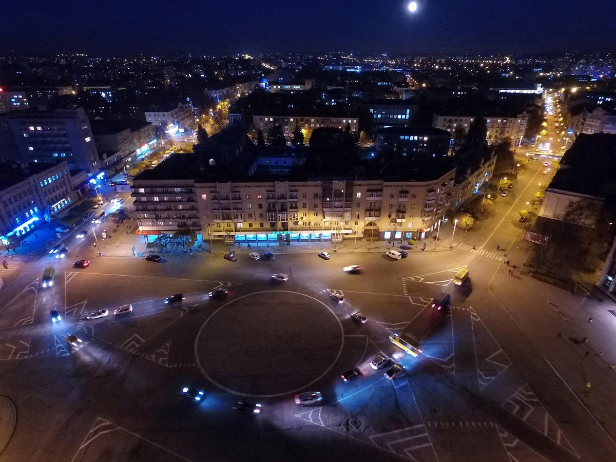Взгляд с высоты. Потрясающие фотографии и видео города Житомира с квадрокоптера