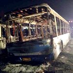 На Житомирщине автобус подожгли «коктейлем Молотова». Владелец подозревает конкурентов