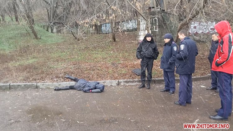 Происшествия: Самоубийство в Житомире: с моста в парке Гагарина прыгнула молодая девушка. ФОТО