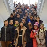 Житомирские школьники побывали на экскурсии в городском совете. ФОТО