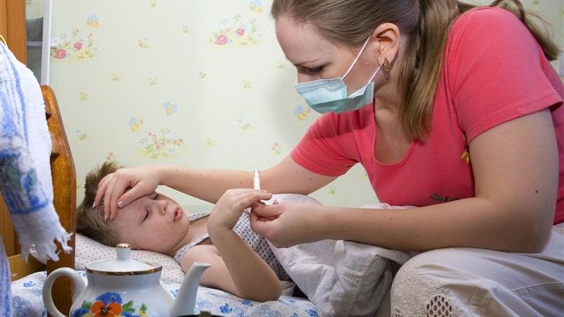 В Житомирской области за неделю бoлее 4 тысяч детей заболели гриппом и ОРВИ