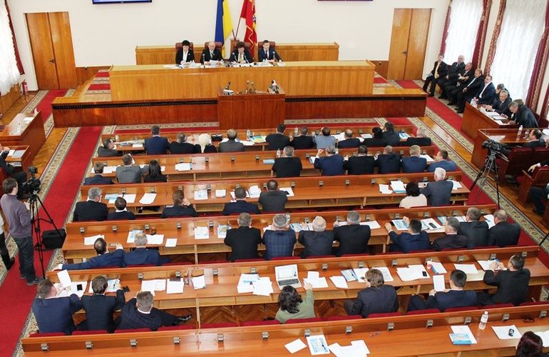 В Житомире начала работу третья сессия областного совета