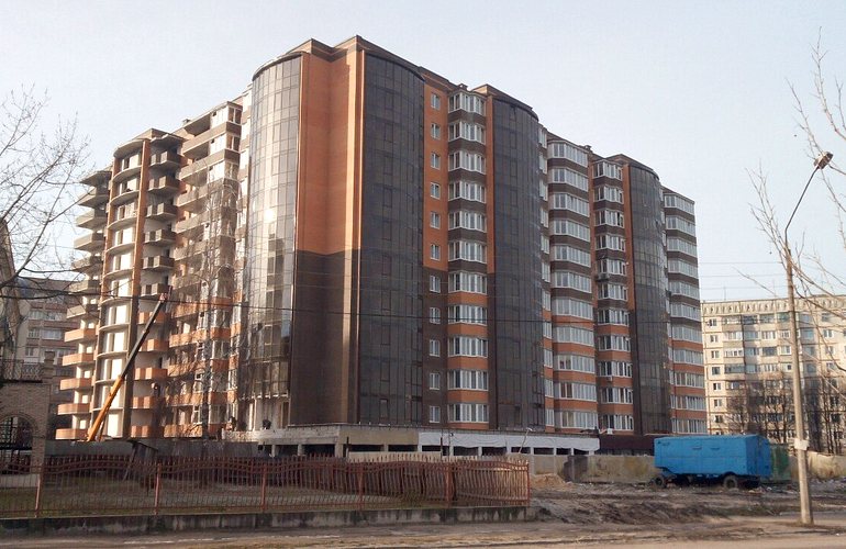 Объем вводимого в Житомирской области жилья вырос почти в 2 раза