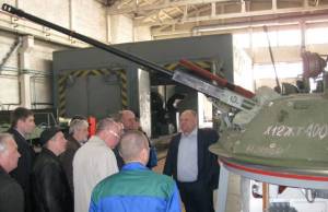 Житомирский бронетанковый завод намерен сотрудничать с предприятиями Винницкой области