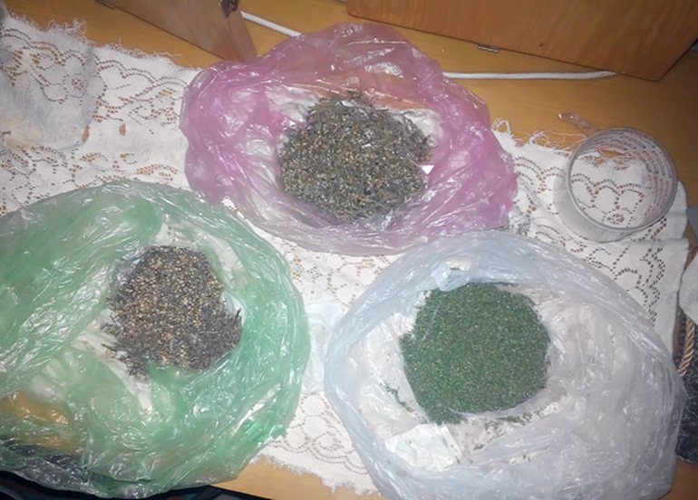 В квартире 20-летней жительницы Житомира нашли более 1,5 кг наркотиков. ФОТО