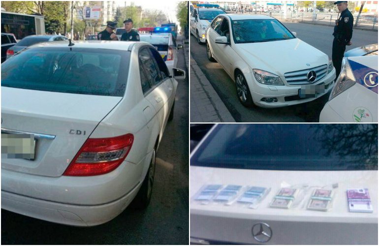 Полиция Житомира остановила автомобиль, за рулем которого был валютный мошенник