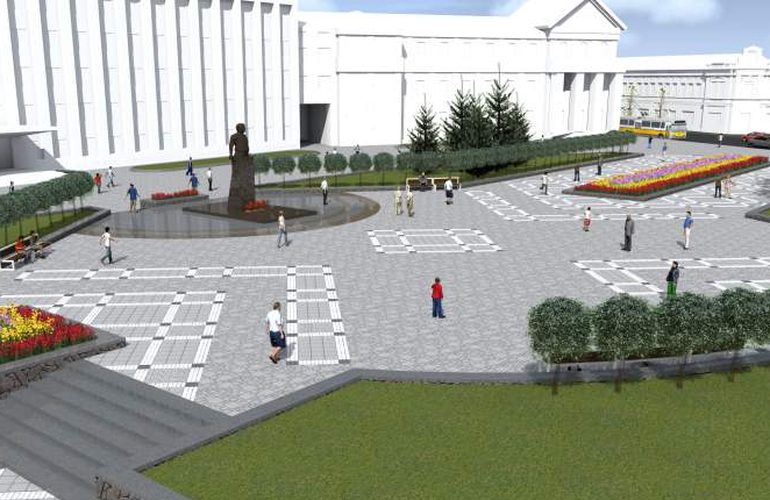Большие планы: Каким власти видят обновленный центр Житомира. ФОТО