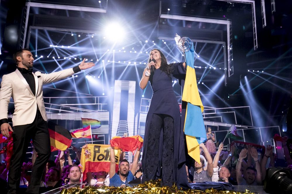 «Евровидение-2016»: Джамала и Украина празднует победу. ФОТО. ВИДЕО