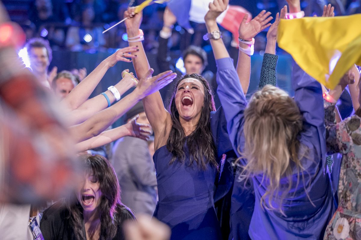 «Евровидение-2016»: Джамала и Украина празднует победу. ФОТО. ВИДЕО