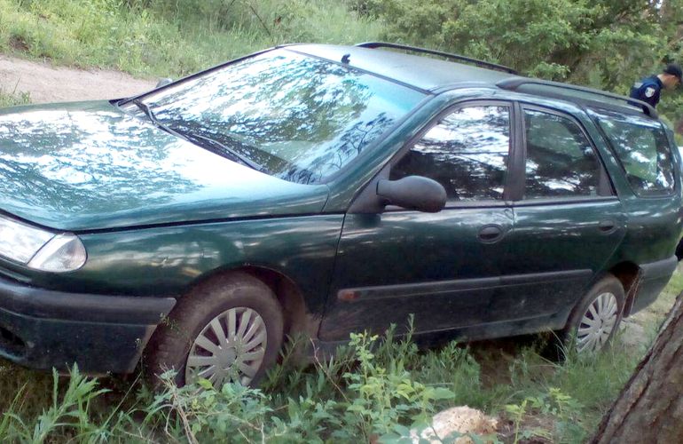 Патрульная полиция нашла в Житомире автомобиль с украденным сейфом. ФОТО