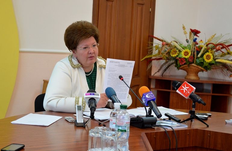 Анжеліка Лабунська підбила підсумки піврічної роботи на посаді голови обласної ради. ВІДЕО
