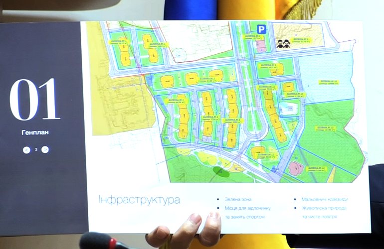 Сухомлин о строительстве нового жилого комплекса в Житомире Тетеревский Бульвар