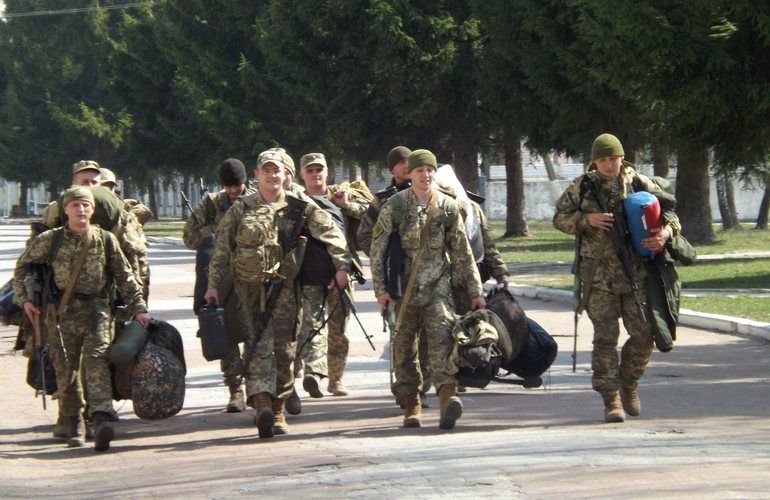Домой с передовой возвращаются 50 бойцов житомирской 95-й бригады