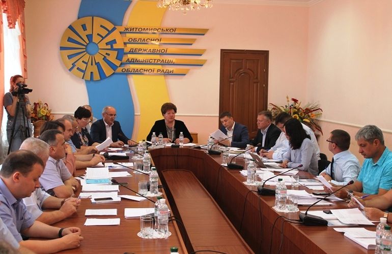 Президія схвалила порядок денний чергової сесії Житомирської обласної ради