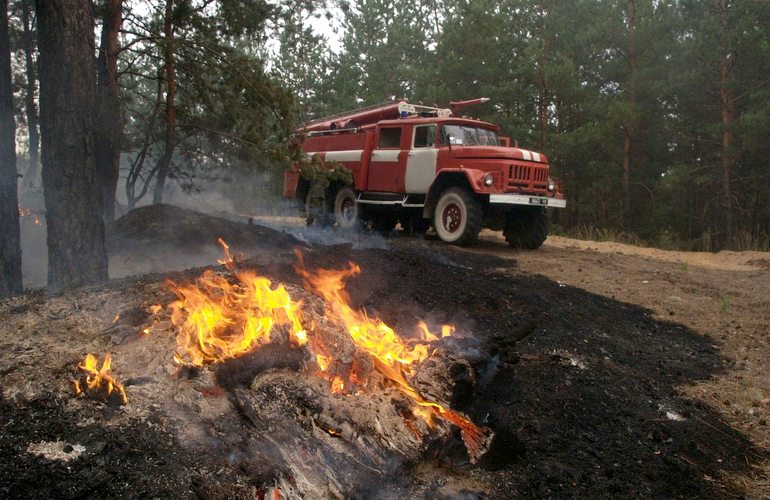 Из-за жары в Житомирской области объявлена высокая пожарная опасность