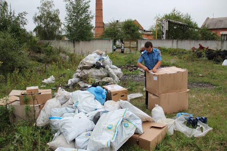Житомирские правоохранители уничтожили наркотиков на миллион гривен. ФОТО
