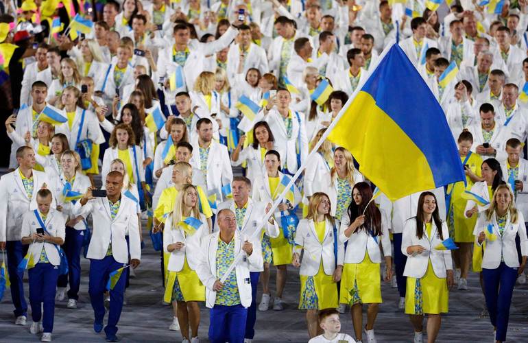 Спорт: Олимпиада-2016: Сборная Украины приняла участие в параде наций на открытии Олимпиады. ВИДЕО