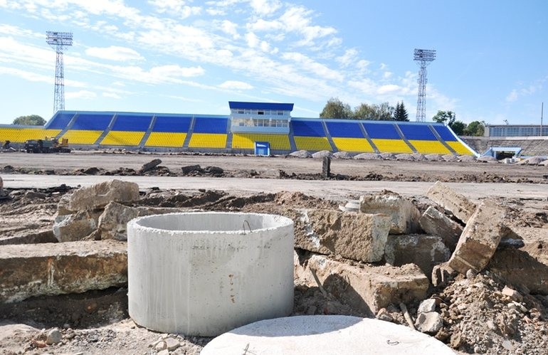 ​Реконструкция стадиона «Полесье» в Житомире: что уже сделано и что планируется сделать. ФОТО