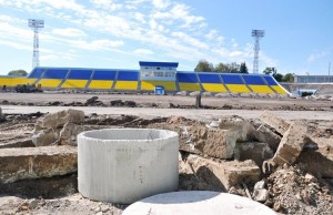  ​<b>Реконструкция</b> стадиона «Полесье» в Житомире: что уже сделано и что планируется сделать. ФОТО 