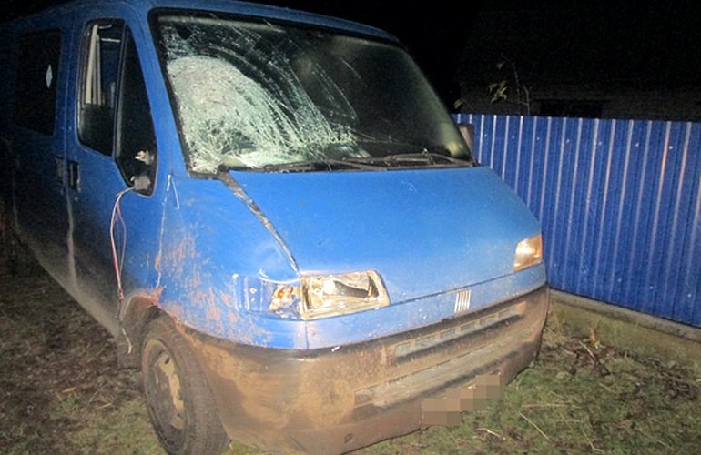 ДТП в Житомирской области: микроавтобус сбил насмерть пешехода, идущего по обочине