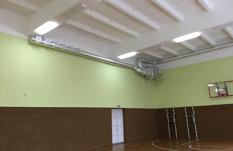 На ремонт спортзала в житомирской школе №6 потратили почти 1,5 млн гривен. ФОТО