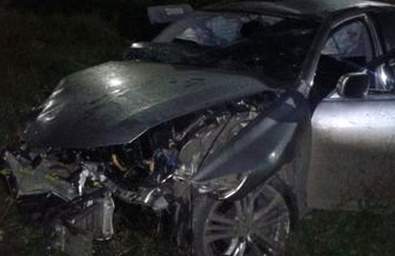 В Житомирской области пьяные иранские студенты разбили Lexus