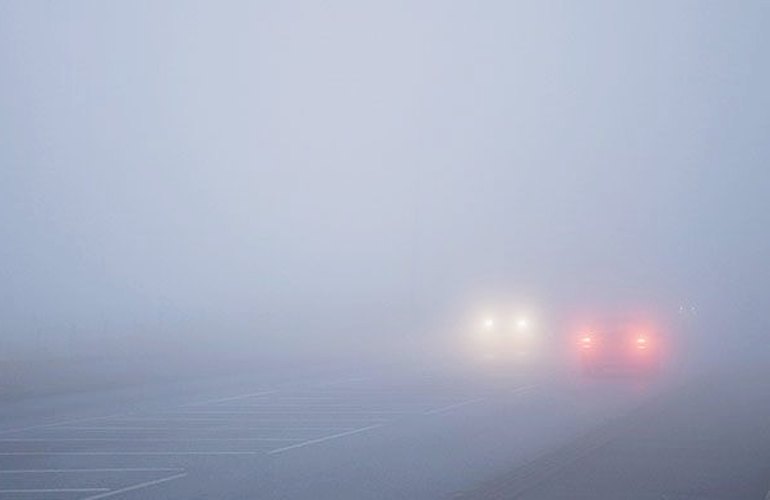 Предупреждение для водителей: завтра в Житомирской области ожидается сильный туман