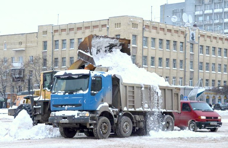 В Житомире подвели итоги борьбы со снежной стихией