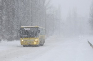  В Рождественскую ночь в Житомирской области спасли пассажиров сломавшегося автобуса 