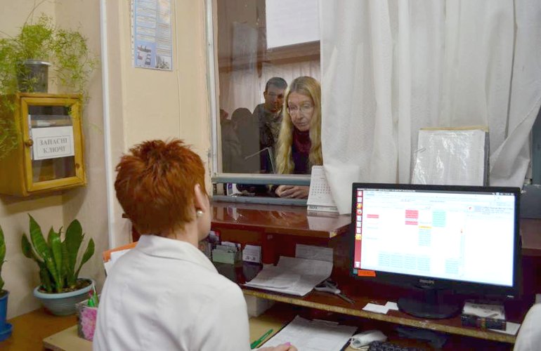 В Житомире показали новую медицинскую электронную систему. На презентацию приехала Министр здравоохранения. ФОТО