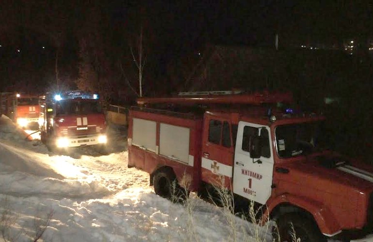 В Житомире из-за пожара люди остались без крыши над головой. ФОТО
