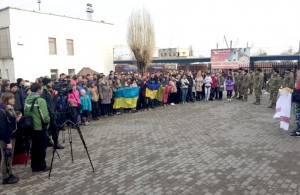 В Житомир прибыли 260 пассажиров патриотического поезда «Трухановская Сечь». ФОТО