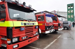  Норвежцы передали спасателям Житомирщины 5 пожарных автомобилей. ФОТО 