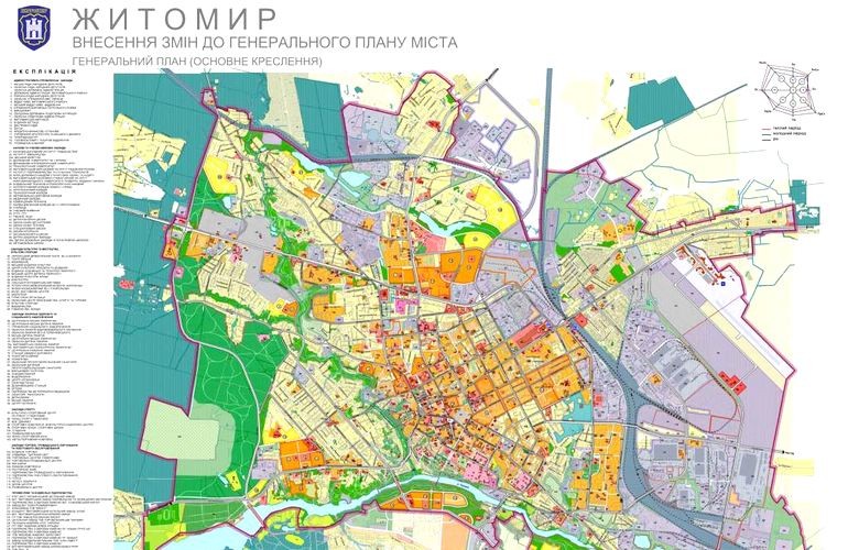 Депутаты утвердили план зонирования и приступили к расширению границ Житомира