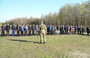  Страшеклассники из Житомирского района прошли военно-полевые сборы на полигоне. ФОТО 
