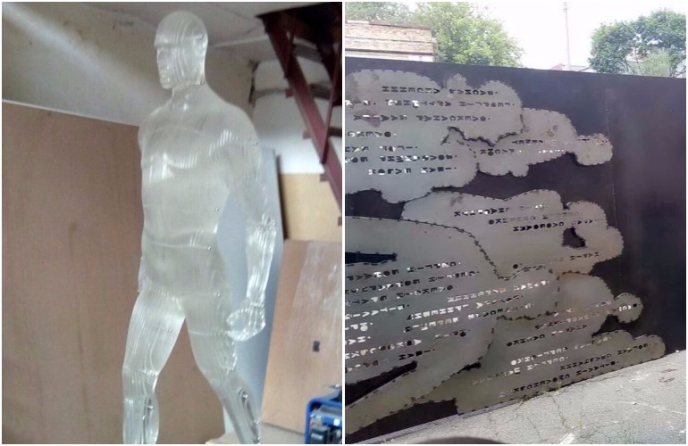 Появились «живые» фотографии памятника Героям Небесной Сотни, который вскоре установят в Житомире