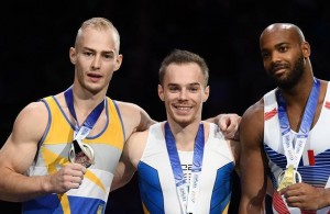 Житомирский студент Петр Пахнюк завоевал два «серебра» на Кубке мира по гимнастике