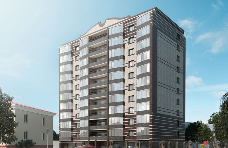 В центре Житомира, возле 25-й школы, началось строительство 10-этажного дома. ФОТО