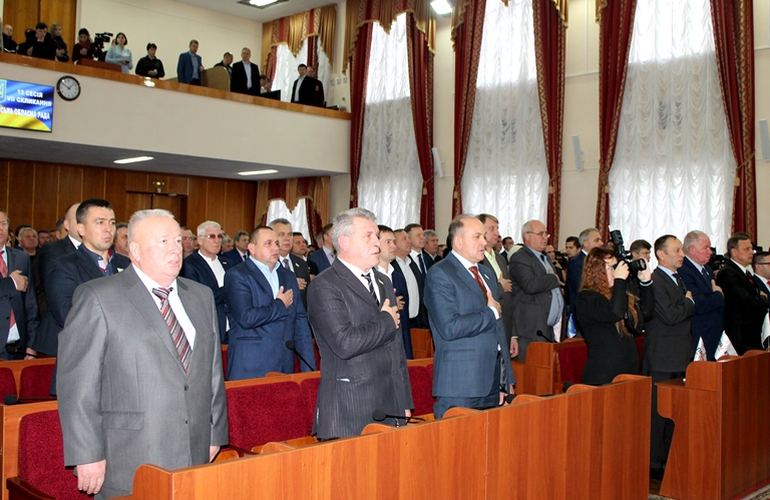 В Житомире проходит 13-я сессия областного совета
