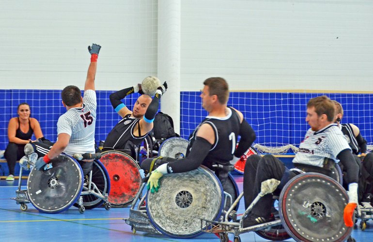 В Житомире впервые пройдет турнир по регби на колясках