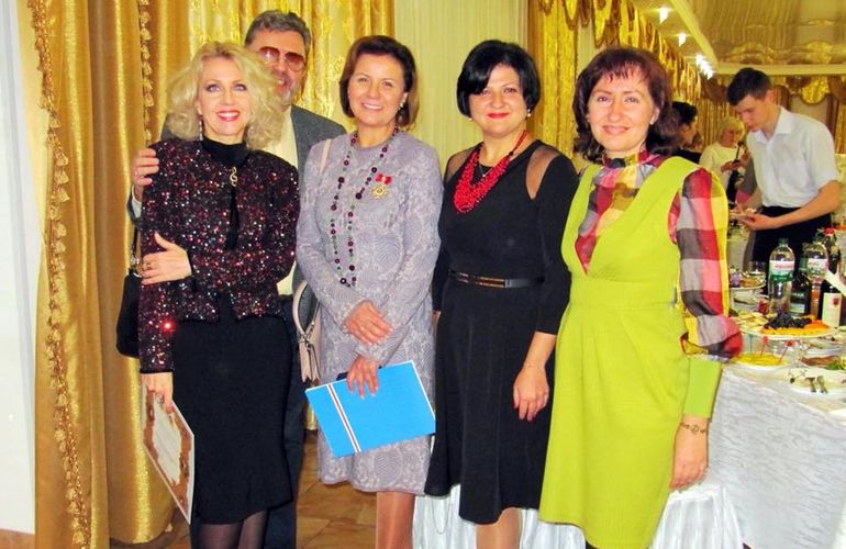 Благодійниця Олена Розенблат отримала звання «Посол миру». ФОТО
