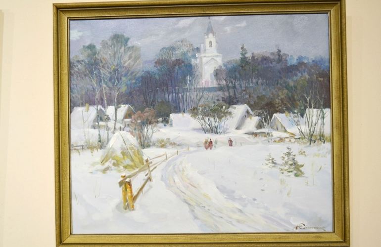 В Житомире открылась персональная выставка картин Юрия Супрунчука. ФОТО
