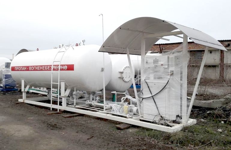 В Житомире закрыли газовую заправку, которая работала без разрешений