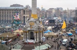 В Житомире создали инсталляцию, посвященную событиям Евромайдана. ФОТО