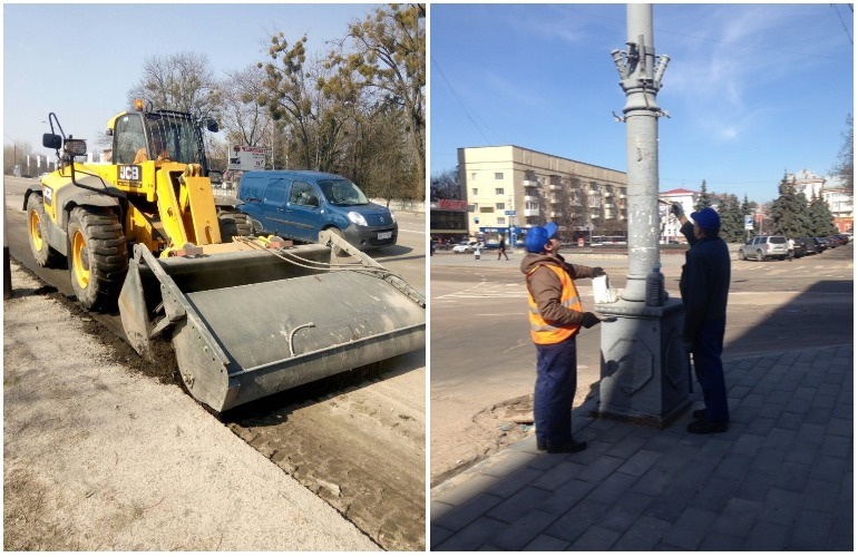 В Житомире продолжается масштабная уборка: отчет от коммунальщиков. ФОТО