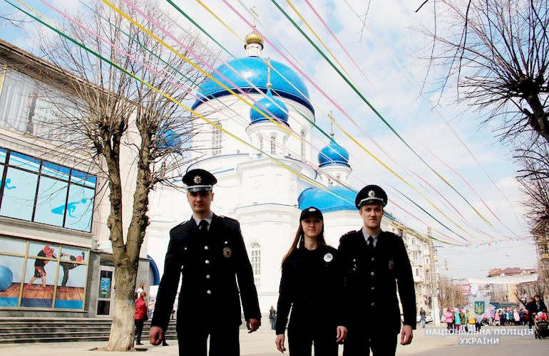 На Пасху полиция Житомира будет следить за безопасностью в усиленном режиме