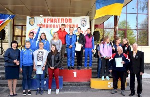  Житомирщина заняла третье место на чемпионате Украины по <b>триатлону</b> среди спортивных школ 