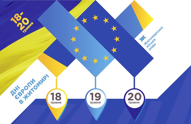 Как в Житомире будут праздновать День Европы. ПРОГРАММА
