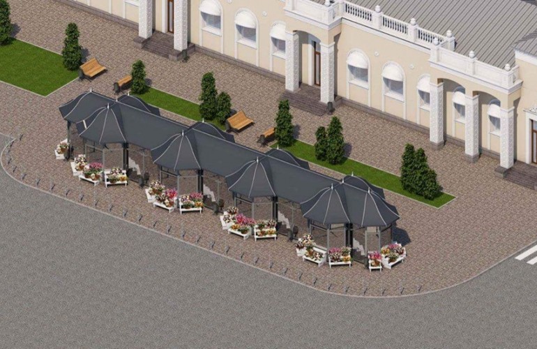 Главный архитектор Житомира обсудил с цветочниками проект нового павильона